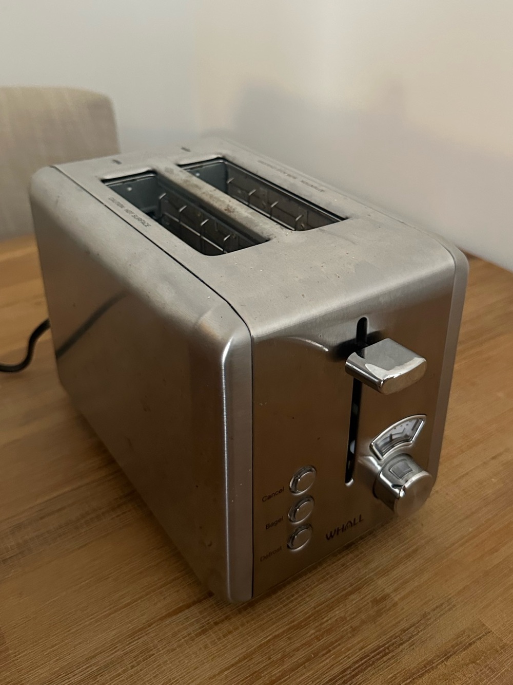 Whall 2 Slice Toaster